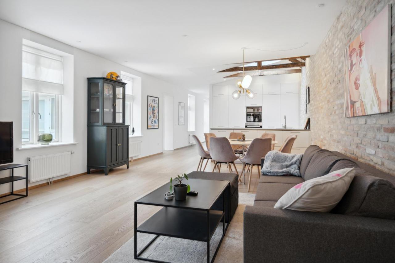 Central 3-Bedroom Apartment With A Big Terrace And Fitness Room Ольборг Екстер'єр фото