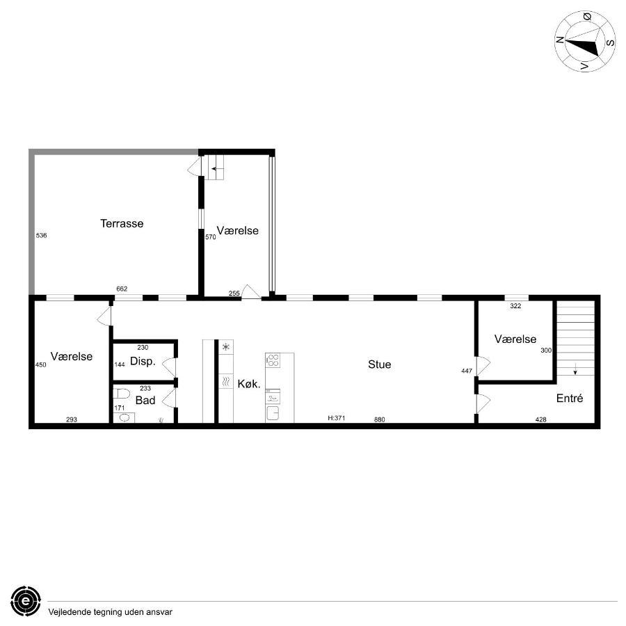 Central 3-Bedroom Apartment With A Big Terrace And Fitness Room Ольборг Екстер'єр фото